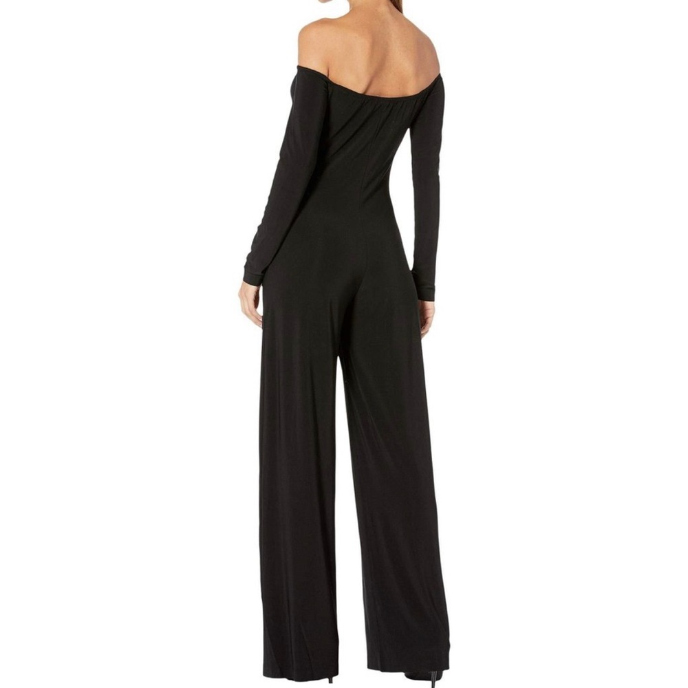 Nasty Gal long sleeved off the shoulder jumpsuit - Picture 3 of 3